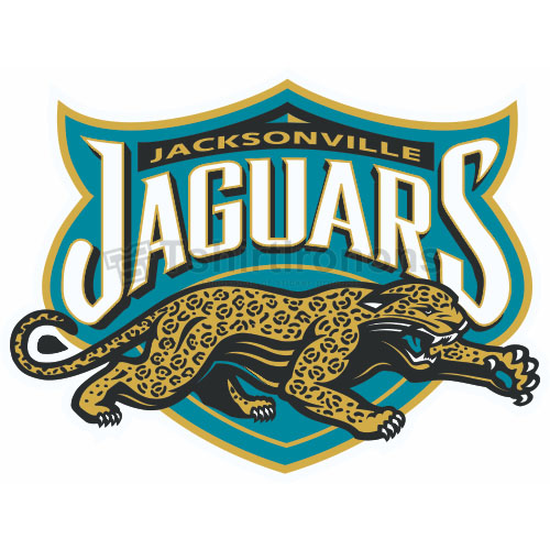 Jacksonville Jaguars T-shirts Iron On Transfers N553 - Click Image to Close